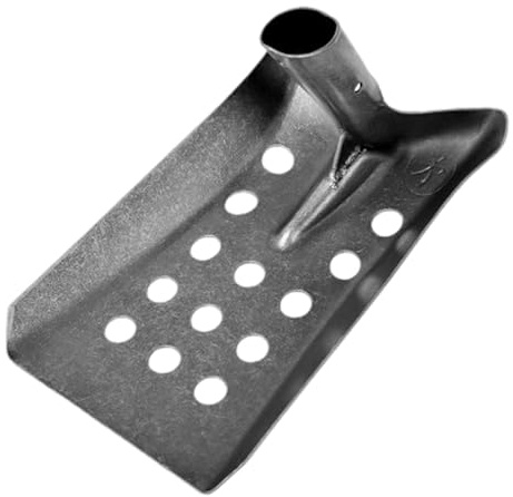 Efficiente pala filtrante in acciaio al manganese con design preciso del bordo per la pulizia dello scarico delle acque reflue e il giardinaggio per la pulizia degli scarichi con design a rete