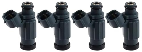 Puits de soupape d'injection Compatible pour ZX-6R et ZX600 (4 pièces) 49033-0013 EAT288, pièce de Rechange pour injecteur de Carburant Moto.