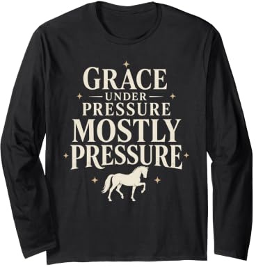 Dressage Diva Dressage Rider Dressage Queen Gift Long Sleeve T-Shirt