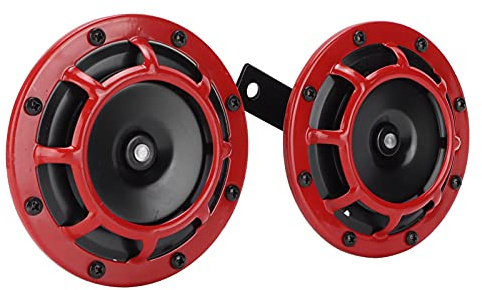 Vistreck 12V Compact Super Tone Blast Horns för Motorcykel, Bil, Lastbil - 139-170DB