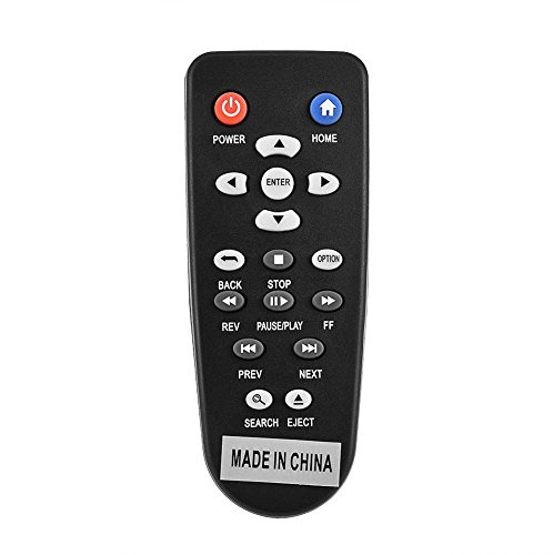 Fosa WD TV Ersatz Fernbedienung Fit für WD Western Digital Mini HD Hub WDTV Media Player WDTV001RNN