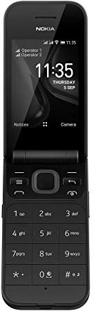 Nokia 2720 Flip Klapphandy (7,1cm (2,8 Zoll), 4GB Interner Speicher, 512MB RAM, Dual-SIM, KaiOS) schwarz