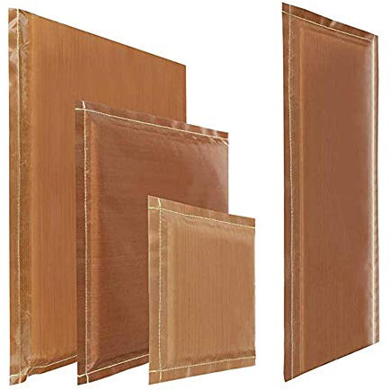 MR.R Heat Press Pillow Bundle,4 Size Heat Resistant Press Teflon Pads,Heat Press Transfer Mat Pillow,5''x5''x0.4'',10''x10''x0.4'',12''x15''x0.4'',5''x15''x0.4''