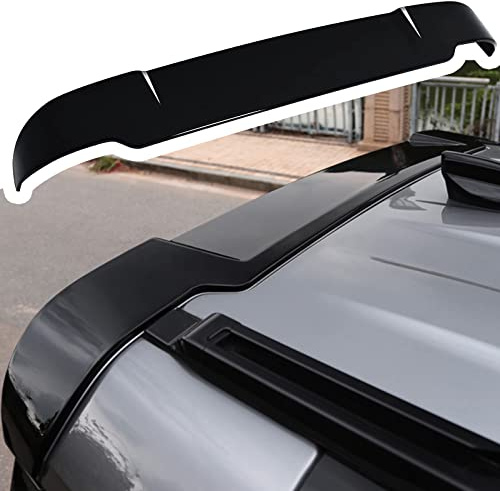 Compatible avec Land Rover Defender 2020 et 2021 Noir Spoiler arrière de Voiture, Garde - Boue arrière ABS, Toit de Coffre, Facile à Installer