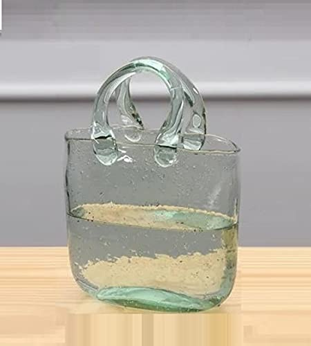 YQLKD Petite Sculpturevase À Fleurs Pots Hydroponiques Panier Grand Verre Cristal Décoration