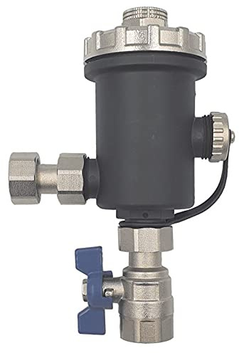 Magnetic Separator Central Heating Water Dirt Rust Filter Particles Catcher DN20