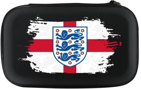 Darts Corner England Darts Case | Offizielles Lizenzprodukt England FA St Georges Darts Case (W448), Schwarz , 22x14, Dart-Etui
