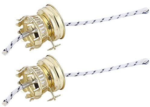 OSALADI Vintage Öllampe Docht Ersatz Zinklegierung Petroleumlampe Teile Für Reparatur