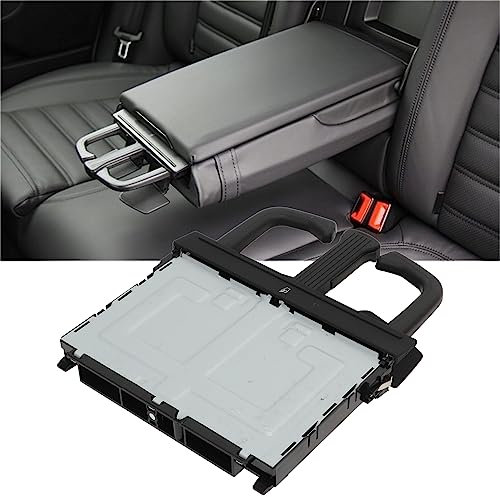 RABBIT Car Back Seat Cup Holder - Auto Couch Armrest Tray for A4 A5 A6 Q5 Q7, 2008 to 2014