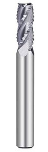 1pc 1/4 Schaft Hartmetall Schaftfräser 6,35x15x50L 4 Flöte Schrupp Schaftfräser CNC Werkzeugmaschine Router Bit Fräser CNC Werkzeuge