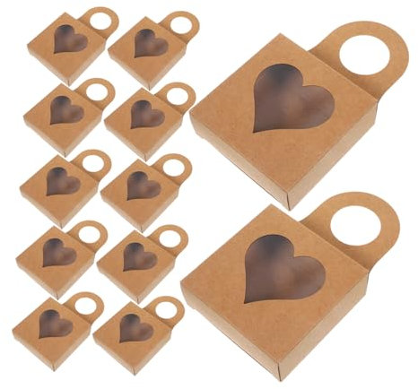 Operitacx 25stücke Käsetuchservietten Weinflaschenbox Aus Kraftpapier Mit Griff Für Weinverpackung Vintage-aufbewahrungsbox Als Geschenkbox Für Rotwein Haushaltsweinflaschenbox Für