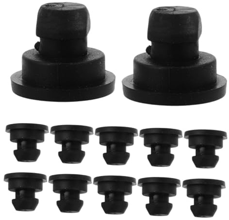 WHAMVOX 12 Piezas Patas Goma para Olla Arrocera y Cocción Lenta Pies Antideslizantes de Caucho Resistente al Calor para Proteger Superficies y Electrodomésticos de Cocina
