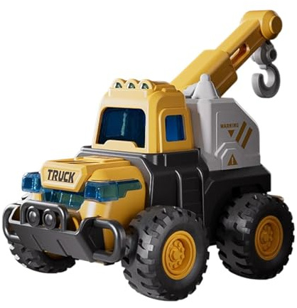 Lunaobrik Construction Trucks - Sandbox Cars Excavator with Movable Joints | Toy Construction Vehicles - for Playrooms Daycare Sandbox Play Outdoor Party Birthday Boys Girls Preschools