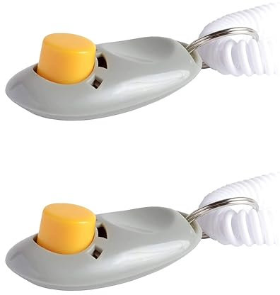big buddy® Profi Clicker mit elastischer Handschlaufe | Hundeclicker,Clickertraining für Hunde Katzen Pferde Hundetraining (2X Clicker)