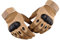 GES Guantes de moto, Hombres Guantes de motocicleta de dedo completo Pantalla táctil ATV Montar Motocross Racing Guantes (Marrón, XL)
