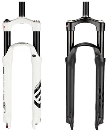 JZYSS Fahrrad Gabel 1 Stück Fahrradgabel 27,5 110 mm 130 mm 140 mm 150 mm Mountain MTB Fahrrad mit Luftdämpfung Vordergabel 100 x 9 mm Fahrradgabeln (Color : 27.5 150mm)