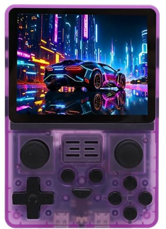 Bewinner Retro Handspielkonsole RGB20S – 3,5-Zoll-Bildschirm, HD-WLAN, Retro-Spielekonsole mit 2500 Klassischen Spielen und 3500 MAh für Linux-System (16 GB + 128 GB)