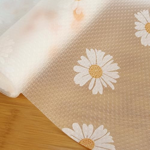 Tapis de Réfrigérateur Lavable 10 Pcs Tapis de Tiroir 29×45cm Tapis de Frigo Réutilisable Antidérapant Réfrigérateur Tapis pour Cuisine, Réfrigérateur et Armoire