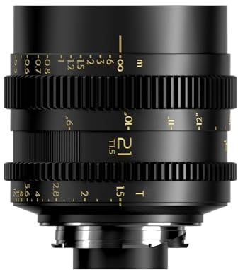 THYPOCH Simera-C 21 mm T1.5 FF Prime Cine Lens for Leica M-Mount – svart