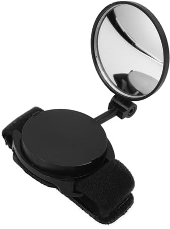 Abaodam Fahrradspiegel Am Handgelenk Bike Mirror 360° Drehbar Leichter Kunststoff Acryl Rückspiegel für Fahrrad und Mountainbike