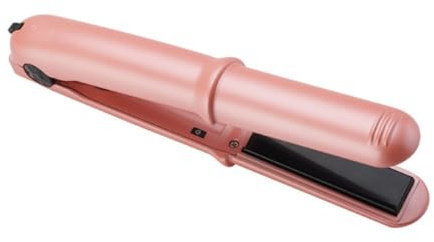 Mini Fer à Lisser Cheveux 25w 5v Abs Rose, 1 Set 160℃-200℃ | USB 2200mah, Lissage et Bouclage, Chauffe Rapide, Usage Maison et Routine Beauté Quotidienne