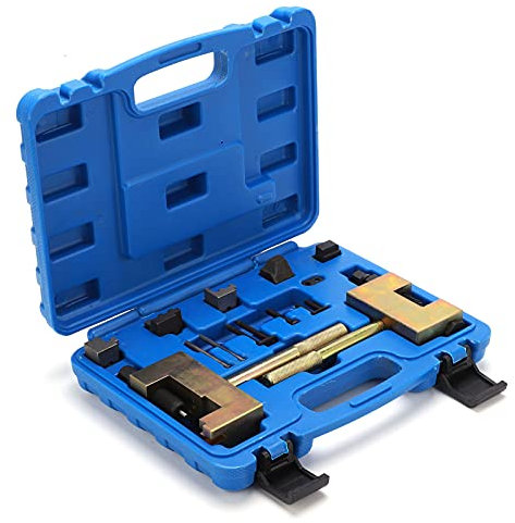 Herramienta de Remachado de Cadena de Distribución para y con Estuche de Transporte, Kit de Reparación Mecánica