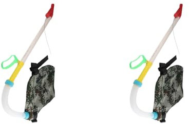 Fafeicy 2 Pezzi Borsa per Spandiconcime Manuale con Manico Flessibile per Fioriera per Fagioli, per Mais Agricolo, Verdure, Alberi Frutto, Canna Zucchero