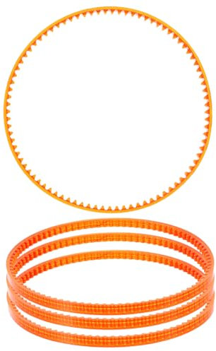 OFFSCH Cotton Candy Machine Replacement Drive Belt, 4pcs Plastic Cotton Candy Maker Belts, Lightweight Portable Easy to Install Accessory for Professional and Personal Use