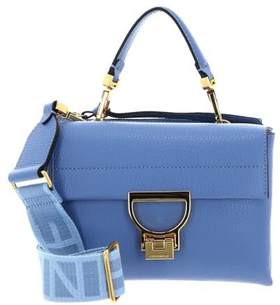 Coccinelle Leder Umhängetasche Handtasche Arlettis Signature Handbag Grained Leather