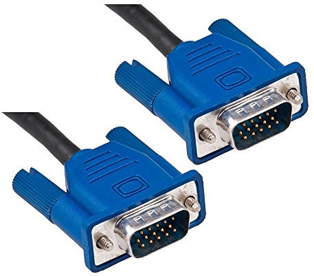 giZmoZ n gadgetZ SVGA 1.5m (5ft) 15 Pin VGA Cable High Quality PC Computer Monitor Extension Cable Male to Male