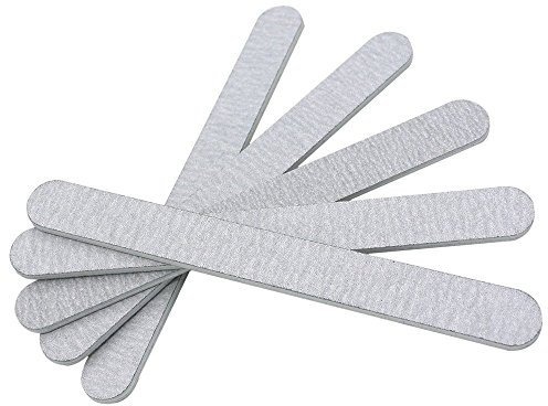 Bodhi2000, 5 lime bilaterali per unghie: limetta in cartone e parte abrasiva. Per manicure e pedicure