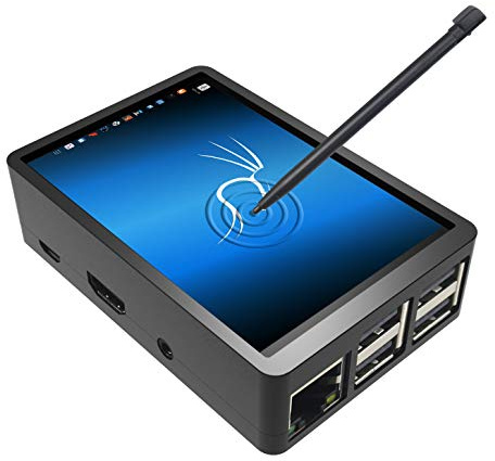Für Raspberry Pi 3 B + 3,5 Zoll Touchscreen mit Tasche, 320 x 480 Pixel TFT LCD Display [Unterstützt Raspbian, Ubuntu, Kali, RetroPie] (3,5 Zoll Multi-System-Display)