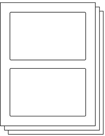 4-1/4 x 6-3/4 inch Stamps.COM SDC-1200 Shipping Labels