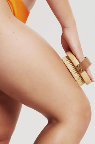 Glov Spazzola a Secco Corpo Anticellulite Esfoliante per Dry Brushing Massaggio e Circolazione Spazzola Scrub Corpo Vegan e Cruelty-free