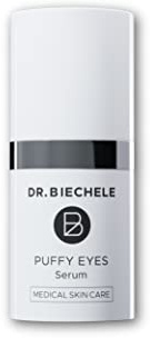 Dr. Biechele PUFFY EYES SERUM - 15ml Augenserum gegen Augenringe und kleinste Fältchen sofort effekt mit Hyaluronsäure und Algenextrakte, Reduzierung von Augenringen Anti-Aging mit Blue Light Defense