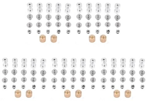 Gisoanudt 110x Telecamera Adattatore A Vite 1/4 A 1/4 Vite da 1/4 A 3/8 Treppiede Convertitore Adattatore Vite Spigot Vite Set per Telecamera Treppiede Monopiede Ballhead Flash Luce