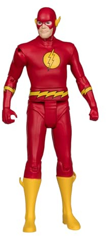 McFarlane Toys - DC Retro The Flash (Super Friends) 15,2 cm Actionfigur | DC Retro Superfriends Actionfigur Wave 2 - The Flash