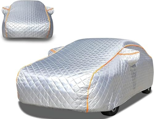 Bâche Voiture Extérieur Anti Grêle pour BMW Z4 Roadster E89 2009-2013, Bâche Voiture Imperméable et Épaissie, Housse de Protection Extérieur Contre Pluie Soleil Poussière w23x