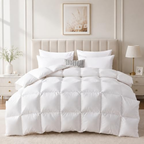 MK Home Textile Hotel Quality 10.5 Tog Double Duvet All Season Quilt Ultra-Soft Fluffy Hollowfibre Anti-Allergy Double Bed Duvet Machine Washable