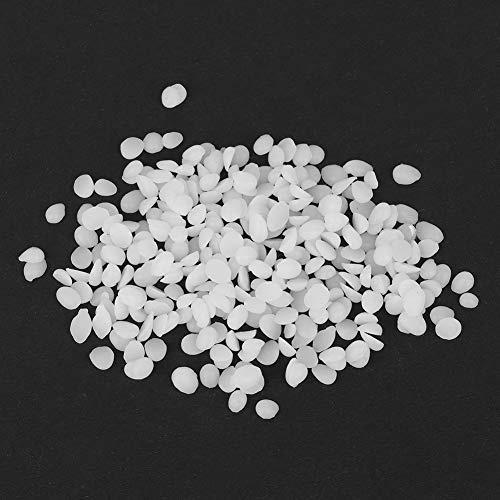 Haofy Cera d'api Bianca Gialla Materiali Cosmetici 500g Cera d'api Pura Per Uso Alimentare Per Balsamo Per le Labbra Sapone Candele Per la Cura della Pelle e da Cucito Per Uso di Bellezza e (WHITE)