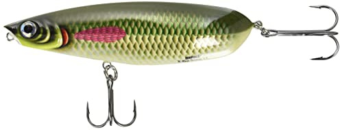 Rapala - X-Rap Scoop Angelköder - Angelzubehör mit Zweiteiligem S-förmigem Körper - Süßwasser Spinnköder - Lauftiefe 1.6m - Fischköder 14cm, 68g - Hergestellt in Estland - Olive Green