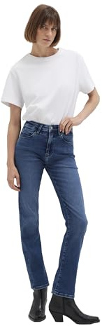 Mavi Damen Kendra Straight Jeans, per Pack Blau (Indigo Blue Sateen STR 28925), No Aplica (Herstellergröße: 31/32)