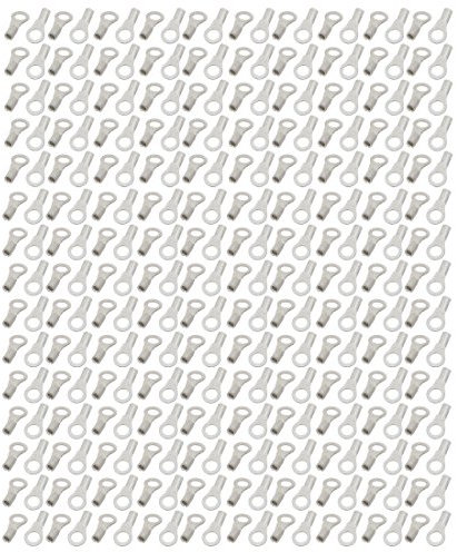 Aexit 300Pcs AWG22-16 runde Form RNB1.25-4S nicht isolierter Kabelschuh Crimp-Anschluss (ed60b21ba08bb1d5af26d4192bc033b8)