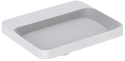 Geberit VariForm Einbauwaschtisch rechteckig, 550x450mm, mit Hahnloch, ohne Überlauf, Farbe: Weiß, mit KeraTect - 500.743.00.2