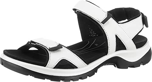 ECCO Damen Offroad Sandalen, Weiã, 36 EU