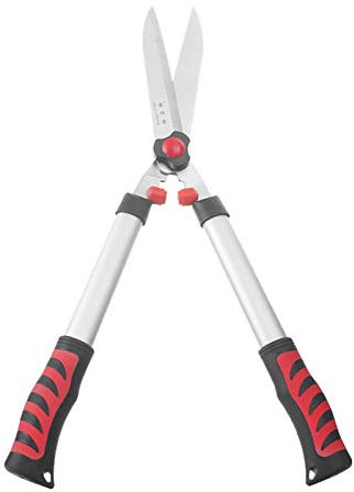 TONZN Garden Shears Hedge Shears SK5 Carbon Steel Blades For Trimming Border Boxwood And Ornamental Grass Hedge Shears