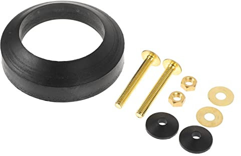 DOITOOL Toilettenspülkasten Dichtungsring Gummiring Wc Toilettenwassertank Zubehör Weiches Rostfreies Material Einfache Montage Badezimmer Ersatzteil