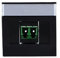 Livolo Module halbe und ganze Einsätze für Bodentanks Tischtanks Wandsteckdosen Einbau Steckdose, USB, TV, Sat, Netzwerkdose, etc (Einsatz Glasfaser LWL LC-D OS2 APC VL-90400-12 Schwarz)