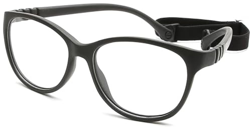 Geborilma Bendable Kids Glasses For 6-9 Years - 50-14-125 Flexible Sports Glasses For Kids Ready for Prescription Lenses