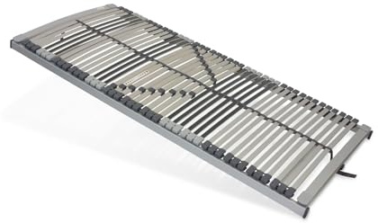 Meisterschlaf Lattenrost 140x200 cm - Nimbo NV - 44 Leisten - Sofort Einsatzbereit - 7 Zonen - Schulterkomfortzone - Fix